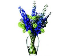 LSA International - Jarrón para flores, tranparente, 35 cm de altura
