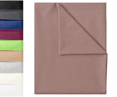 GREEN MARK Textilien ClÃ¡sica sÃ¡bana Bajera | SÃ¡bana Bajera | SÃ¡bana | Lino | Toalla de casa 100% algodÃ³n sin Goma elÃ¡stica en Muchos tamaÃ±os y Colores TamaÃ±o: 150 x 250 cm, Beige Arena