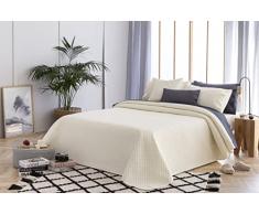 Todocama â Colcha boutÃ­ Fina con diseÃ±o de Rombos, para Primavera, Verano, otoÃ±o e Invierno. 100% Microfibra Extra Suave. Colcha Cubre Cama Multiusos. Cama 140/150/160-250x260cm Beige