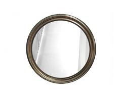 Slate & Rose Hamilton - Espejo Redondo con Cuentas (diÃ¡metro de 95 cm)