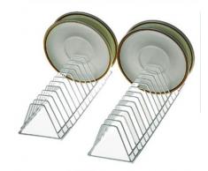 Lacor 69213 - Escurridor, varilla recubierta, platillos 24,5 x 9,5 cm