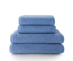 Top Towel - Juego de 2 Toallas de Manos y 2 Toallas de baÃ±o o Ducha - Juego de Toallas -100% AlgodÃ³n - 500g/m2