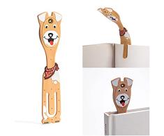 Luz de Lectura Flexilight | Marcador y Luz de Lectura 2 en 1 | Lámpara LED con Clip | Luz de Libro para Leer en la Cama para Niños | Accesorios Libros | Regalo para Lectores (Perro)