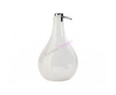 Gedy AZ800200300 Dosificador de Jabón, Blanco, 10.2x10.2x17 cm