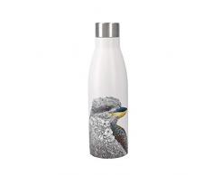 Maxwell & Williams Marini Ferlazzo Botella TÃ©rmica de Agua con DiseÃ±o de Cucaburra de Acero Inoxidable 18/10, 500 ml â Blanco