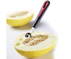 Westmark 29222270Â aushÃ¶hl Cuchara Gallant, PP/TPE/Acero Inoxidable, Negro/Rojo, 17,3Â x 2,7Â x 2Â cm