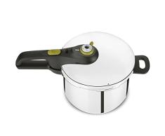Tefal Secure 5 Neo P25342 Olla Express de 4 L sin cestillo, con 5 Sistemas Seguridad, 2 Modos de CocciÃ³n, Indicador de PresiÃ³n, Cierre y Apertura FÃ¡cil, Acero Inoxidable