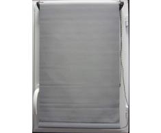 Estor Enrollable Opaco (45 x 90 cm), Color Gris