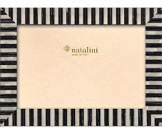 Natalini KTBN 13X18 Marco de Fotos con Soporte para Mesa, Madera, Negro, 13 X 18 X 1,5