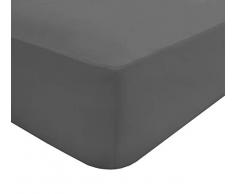 Sleepdown SÃ¡bana Bajera Ajustable 68 Pick Gris Juego de Ropa de Cama, PolialgodÃ³n, Matrimonio