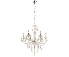 GLOBO lámpara colgante lámpara CUIMBRA I Acryldecor blanco 6x6