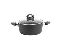 Sitram GranitÃ© Cacerola, De Aluminio, Negro