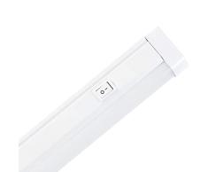 Hidalgoâ â¢S Group Seven On 2454140031 - regleta led 8w Plata con Interruptor