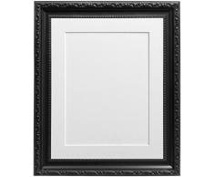 FRAMES BY POST AP-3025 Marco de Fotos con Negro, Blanco, Marfil, Rosa o Azul Gris BuyBits, plÃ¡stico, Blanco, 14 x 11 Pic Size A4