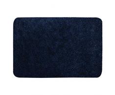 MUD STOPPER Worsley Alfombra de Ducha Tacto Muy Suave, Lavable a máquina, Alfombrilla Antideslizante para el hogar y la Oficina, 100% poliéster, Color Azul, 50 x 80 cm
