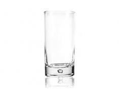 Bormioli Rosco 092639 Barglass - Juego de 6 vasos de Juice, cristal transparente, 20 cl