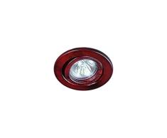 Aimur 10029R9R035 - Foco orientable (GU10, LED, luz intensa, 5 W, 5000K), color granate