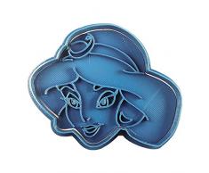 Cuticuter JasmÃ­n Cortador de Galletas Aladdin, azul