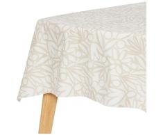 BELUM | Mantel 250x140 cm Antimanchas 100% algodón resinado Modelo 0120-240, Mantel NO Hule, Mantel Tacto algodón, Mantel Impermeable, Mantel Antimanchas Repelente lÃquidos