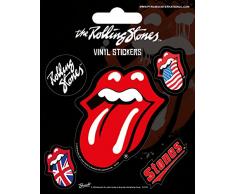 Pyramid International Pegatinas de Vinilo Guns N Roses (Logo de Bala), Papel, Multicolor, 10 x 12.5 x 1.3 cm