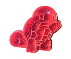 Cuticuter PokÃ©mon Squirtle Cortador de Galletas, Azul, 8x7x1.5 cm