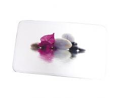 MSV Alfombra DE Bano Borneo 45 X 75 CM, Microfibra, Multicolor, 75x45x0.5 cm