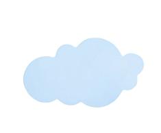 Bainba Lampara de pared infantil Nube (Azul)