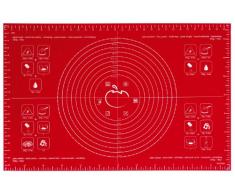 mastrad F45210 - Bandeja para Horno (tamaño Grande), Color Rojo