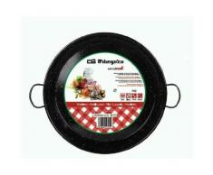 Orbegozo PXH 4028 Paellera Honda esmaltada, diÃ¡metro 28 cm, Negro