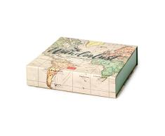 Legami - Caja de recuerdos, Every Moment Counts, 16,5 x 4,2 cm, resistente cofre de cartÃ³n, contiene un Ã¡lbum plegado de acordeÃ³n, cierre magnÃ©tico, para fotos (9 x 11 cm) y pequeÃ±os objetos