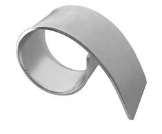 Silberkanne Wave D - Servilletero (4 cm), Color Plateado