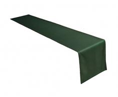 Lemos Home Camino de Mesa, 100 % algodÃ³n, colecciÃ³n Concepto, Color y tamaÃ±o a Elegir (Camino de Mesa - 40 x 200 cm, Verde Oliva)