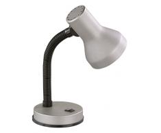 Trio Pronto LÃ¡mpara de mesa E27, 18 W, Aluminio, 13.1x13.1x30 cm