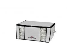 COMPACTOR Caja de Almacenaje Al VacÃo, Talla XXL, 210 l, Blanco Life, RAN3066