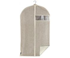 Domopak Funda para la ropa, color marrón, 60 x 100 x 2 cm