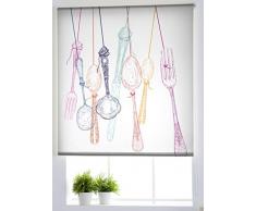 Estoralis C-1180 Easy Estor Enrollable Digital Easyfix, Multicolor, 80 x 150 cm