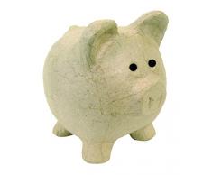 DecopatchÂ âÂ Pig Banco de Monedas, Color marrÃ³n