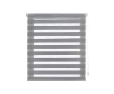 Blindecor Indus Estor Enrollable Doble Tejido Noche y Dia Easy Fix, Gris, 87 X 180 cm