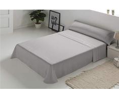 Pierre Cardin Juego de sábanas Arcadia 200 Color Gris, Algodón, Cama 200 cm