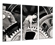 Poster FotogrÃ¡fico Historia Cine Antiguo Hollywood, Charlie Chaplin, Charlot TamaÃ±o total: 97 x 62 cm XXL