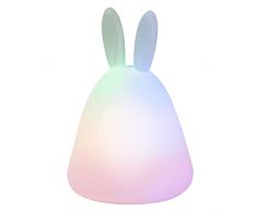 LEDVANCE Luz nocturna infantil regulable, lÃ¡mpara nocturna con motivo de conejo con funciÃ³n tÃ¡ctil y control de color RGB, luz nocturna para la habitaciÃ³n de los niÃ±os con conexiÃ³n de USB-recargable