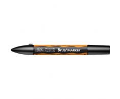 Winsor & Newton Rotulador BrushMarker, Amber (O567), Naranja
