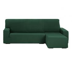 Martina Home Tunez Funda Sofá para Chaise Longue, Tela, Verde Botella, Brazo derecho corto