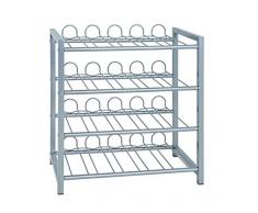 Haku Möbel botellero en aluminio, altura 60 cm