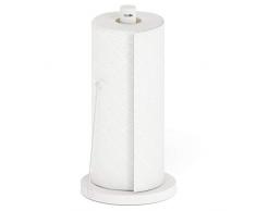 stardis Portarrollos de Cocina Simply Acero Inoxidable Mate Cepillado Soporte de Rollo Estable y Duradero (Blanco)