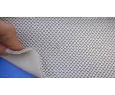 Cándido Penalba DH 3D Protector de Colchón, Poliéster, Blanco, 120 x 60 x 15 cm