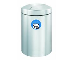 Brabantia 378904 Papelera IgnÃfuga 15 l, Acero Inoxidable, Mate