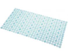 InterDesign Orbz - Tapete para baño, Color Azul