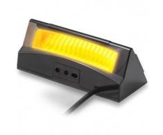 Beghelli Salvalavista LED 1W Amarillo - Lámpara LED (Amarillo, Negro, Amarillo)