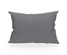 Soleil dOcre Corte Almohada, Algodón, Grise, 50 X 70 cm
